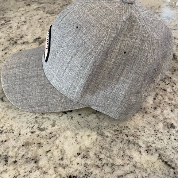 TravisMathew Gray Cap with Wave Patch - Picture 4 of 5